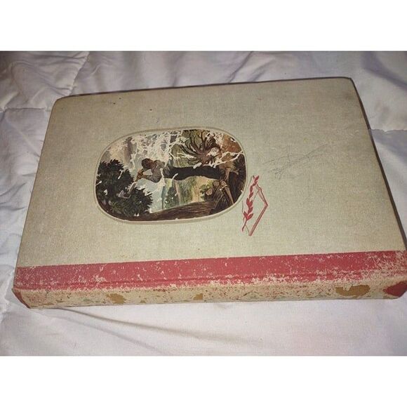 1947 LITTLE MEN LIFE AT PLUMFIELD WITH JO'S BOYS BY LOUISA MAY ALCOTT Antique - Picture 2 of 8